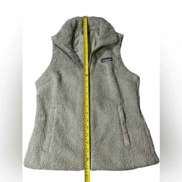 Patagonia Retro Pile Fleece Vest - Salt Grey - Women's Small - Pristine - Picture 3 of 11